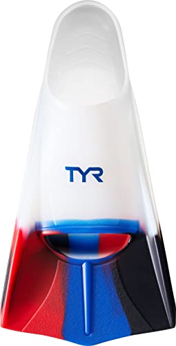 TYR Stryker Silicone Swim Fins (XL), Navy (LFSTRKR101XL)