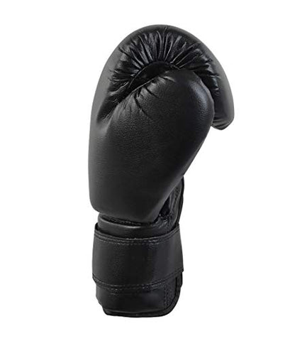 Image of Aurion Synthetic Leather Punching Bag- Unfilled with Free Chain Heavy Bag Unfilled+Boxing Glove(Black)