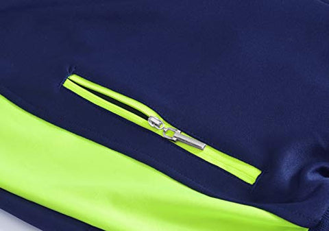 Image of Gopune Men's Athletic Tracksuit Full Zip Warm Jogging Sweat Suits (Royal Blue,XS)