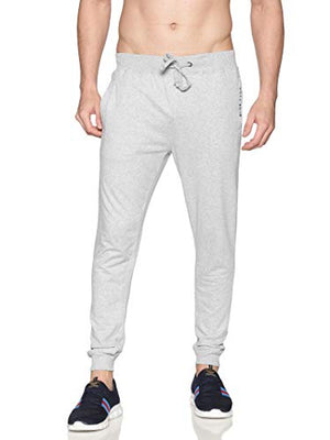 BLUE TYGA Men's Regular Fit Track pants(JE0001 GREY MELANGE XL_Grey Melange_X-Large)
