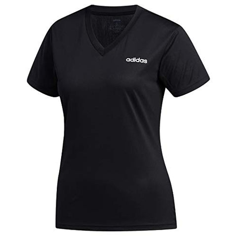 Image of adidas Women's Designed 2 Move Solid Tee Black/White Large