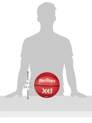 MacGregor Multicolor Basketballs (Set of 6) - Official Size (29.5