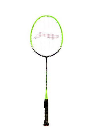 Image of Li-Ning Turbo X 80 Carbon-Graphite Strung Badminton Racquet, S2 (Green/Black)