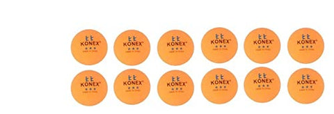 Image of KONEX Plastic Tennis Ball, Size Large (Orange)