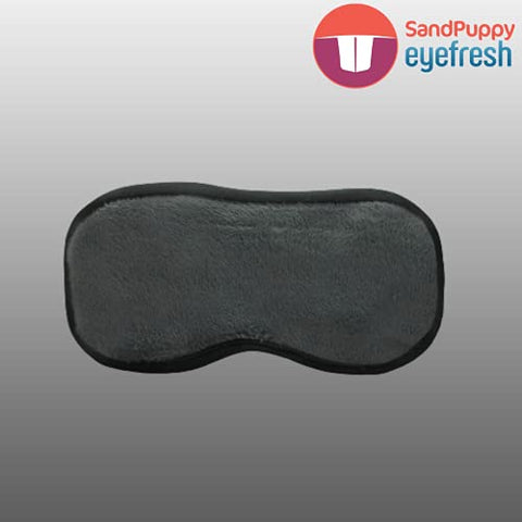 Image of SandPuppy EyeFresh - Reusable Cool Gel Eye Mask - Pack Of 2 | Ideal For Puffy Eyes And Dark Circles | Universal Fit, Black, One Size