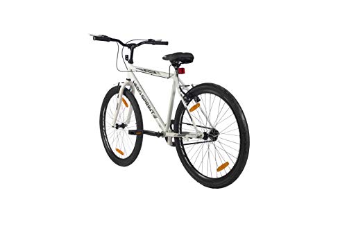 Hero Sprint Men s Frame 18 Inch Santiago 26T SS Hybrid City Bike White SSAN26WHWH01HM