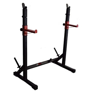 Lifeline Fitness IF- 7131 Heavy Duty Adjustable Multipurpose Squat Stand for Bicep & Chest Training, Made in India