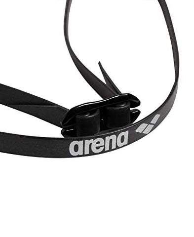 Image of Arena Cobra Ultra Swim Goggles, Blue/Silver, Swipe Anti-Fog Mirror