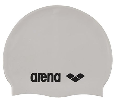 Image of Arena 91662 Classic Silicone Swimming Caps (White)