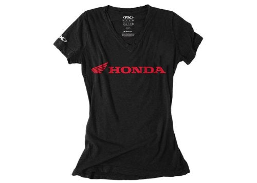 Factory Effex Women's 'HONDA' T-Shirt (Black, X-Large)