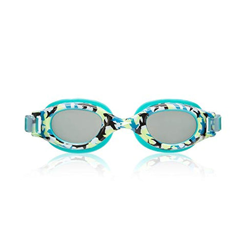 Image of Speedo Unisex-child Swim Goggles Hydrospex Ages 6-14 Ceramic/Celeste