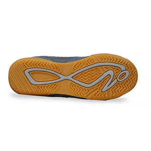 FEROC Men's Yellow, Grey Badminton Shoes - 8