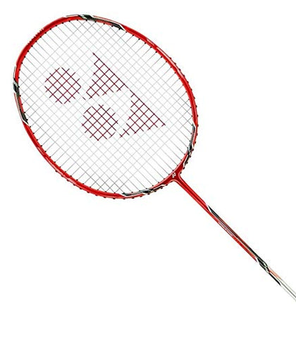 Image of Yonex Voltric Lite Graphite Badminton Racquet with free Full Cover | Tri-voltage system | Made in Taiwan+Yonex Mavis 350 Green Cap Nylon Shuttlecock (Yellow)