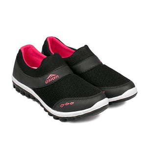 ASIAN Women's Riya-04 Black Pink Running Shoes,Sports Shoes,Walking Shoes UK-6