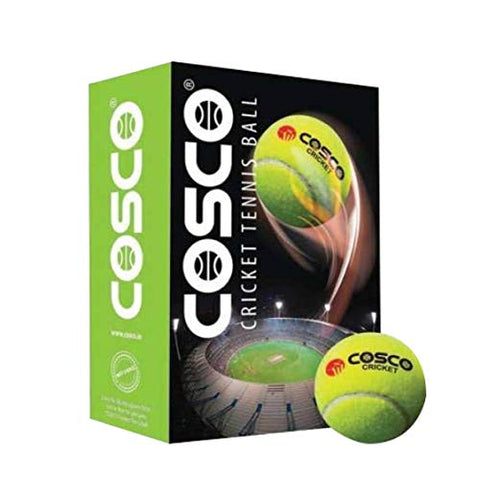 Image of Cosco Light Cricket Tennis Ball (Pack of 6)