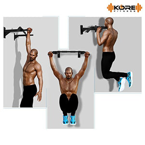 Kore K-WM-CHINUP-BAR-SR-ABS Pull-Up Bar and Ab Strap Combo