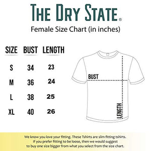 THE DRY STATE Women's Slim Fit T-Shirt (G2991_Multi-Coloured_Small)