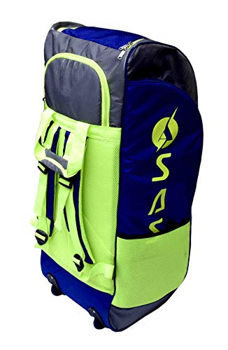 SAS SPORTS SAS Cricket Pro Wheel KIT Bag (Blue)
