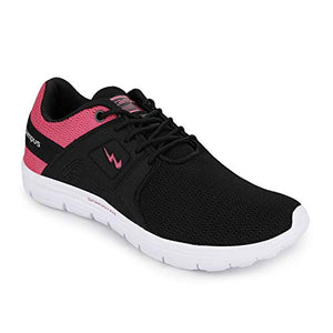 Campus Tulip BLK/Pink Running Shoes for Women 7-UK