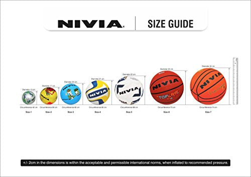 Nivia Shinning Star - 2022 Football (Size: 5) Outer Material: Rubber , Black & White & Kross Rubber Hand Stitched Volleyball, Size 4, (Yellow and Blue)