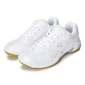 FZ Forza Fierce Junior White Badminton Shoes (UK 3.5)