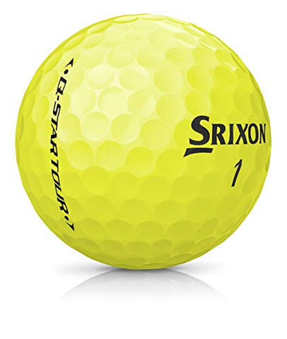 Image of Srixon Q-Star Tour 2 Golf Balls, Yellow (One Dozen)