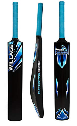Willage Plastic bat, Plastic bat Cricket Full Size, Plastic bat Full Size, Cricket Bat (Blue)