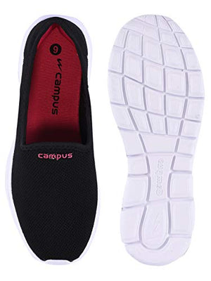 Campus Women's Blk/Rani Casual Shoes-7 UK (40 EU) (Gracy)
