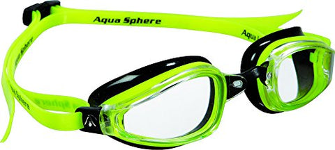 Image of MP Michael Phelps K180 Goggle Clear Lens Yellow/Black