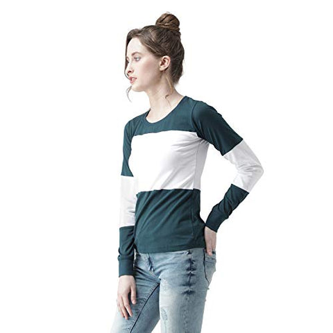 Image of THE DRY STATE Women's Slim Fit T-Shirt (G2991_Multi-Coloured_Small)