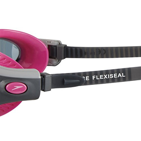 Image of Speedo 811314B980 Futura Biofuse Female Goggles, 1SZ (Pink)