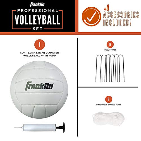 Image of Franklin Sports Professional Volleyball Set