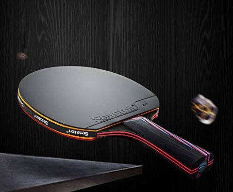 Image of Senston Ping Pong Paddles Set Includes 2 High Performance Table Tennis Rackets and 1 Portable Storage Bag Included for Indoor or Outdoor Play Table Tennis Bat