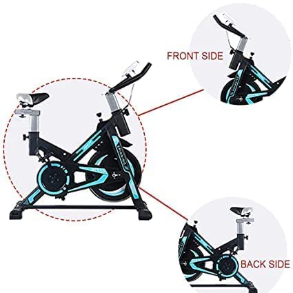 Image of Let's Play® Exercise Cycle for Home Gym I Exercise Cycle with Adjustable Seat and Handle Best at Home Gym Equipment for Fitness Training Wool Felt Resistance