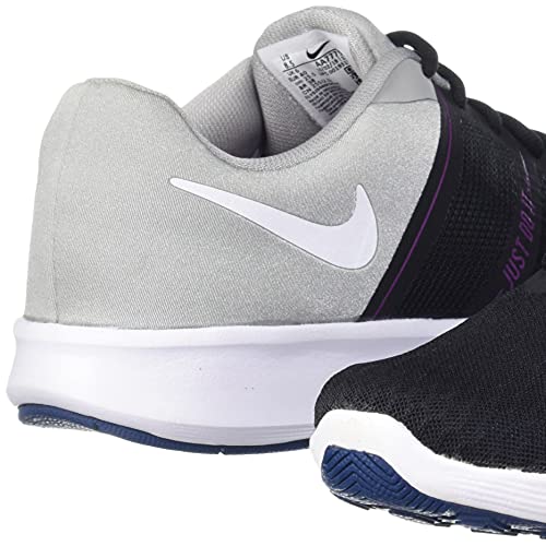Nike Women's City Trainer Black/White-Lt Smoke Grey-Hyper Violet Training Shoes-7 UK (9 US) (AA7775-004)