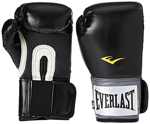 Image of Everlast Pro Style Boxing Training Gloves, 8Oz (Black)