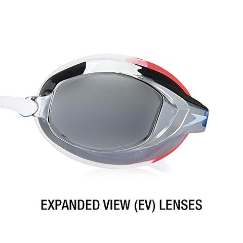 Image of Speedo Unisex-Adult Swim Goggles Vanquisher Extended View