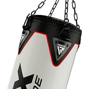 RDX Punching Bag for Boxing Training - Filled Heavy Bag Set with Punch Gloves and Hanging Chain - Great for Grappling, MMA, Kickboxing, Muay Thai, Karate, BJJ and Taekwondo - Available in 4FT 5FT
