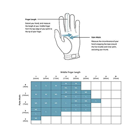 Image of FootJoy Women's WeatherSof Golf Glove, Pack of 2, White Medium/Large, Worn on Left Hand