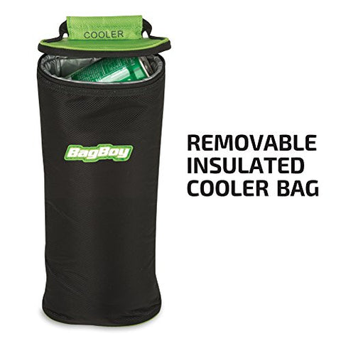 Image of Bag Boy Chiller Cart Bag Black/Charcoal/Lime Chiller Cart Bag