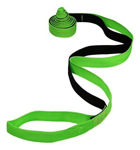 Image of Sahni Sports Stretch Out Polyster and Nylon Yoga Strap, 185 cm