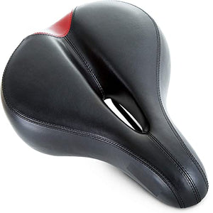 Let's Play® LP-1208 Bike Seat for Gym Cycle, Mountain Bike Bicycle Saddle Seat Very Soft Cushion