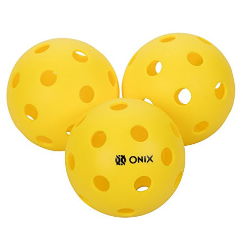 Image of Pure 2 Outdoor Pickleballs (Yellow, 6 Pack)