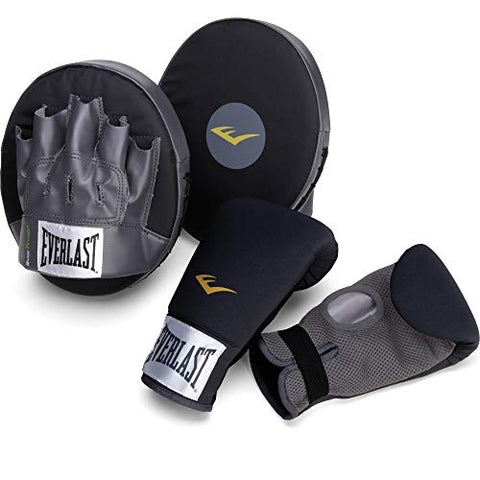 Image of Everlast Boxing Fitness Kit, Black/Grey