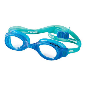 Finis H2 Swimming Goggles, Junior (Blue/Clear)