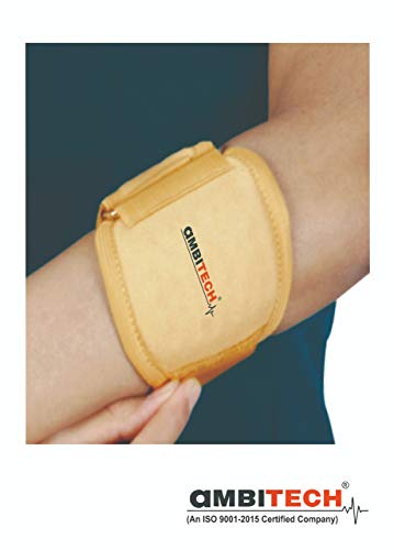 AmbiTech Tennis Elbow Brace (Pain Relief,Forearm,Elbow) - Universal