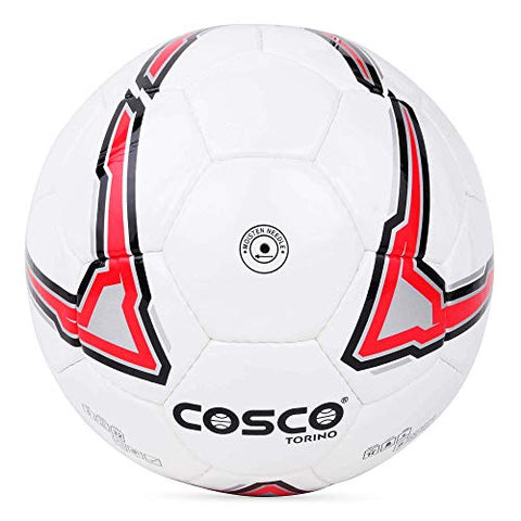 Image of Cosco Torino PVC Football, Size 5, (Red/White/Black)