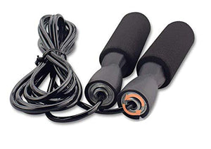 AURION Skipping Rope for Men and Women (Black)