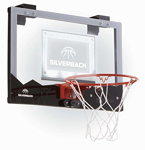 Image of Silverback LED Mini Basketball Hoop Set, 23"