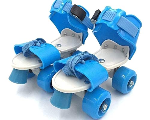 BAGHWALE PRODUCTS Sterling Adjustable Roller Skates for Kids Junior Girls Boys Outdoor Sports Games Adjustable Size 16 CMT. to 21 CMT